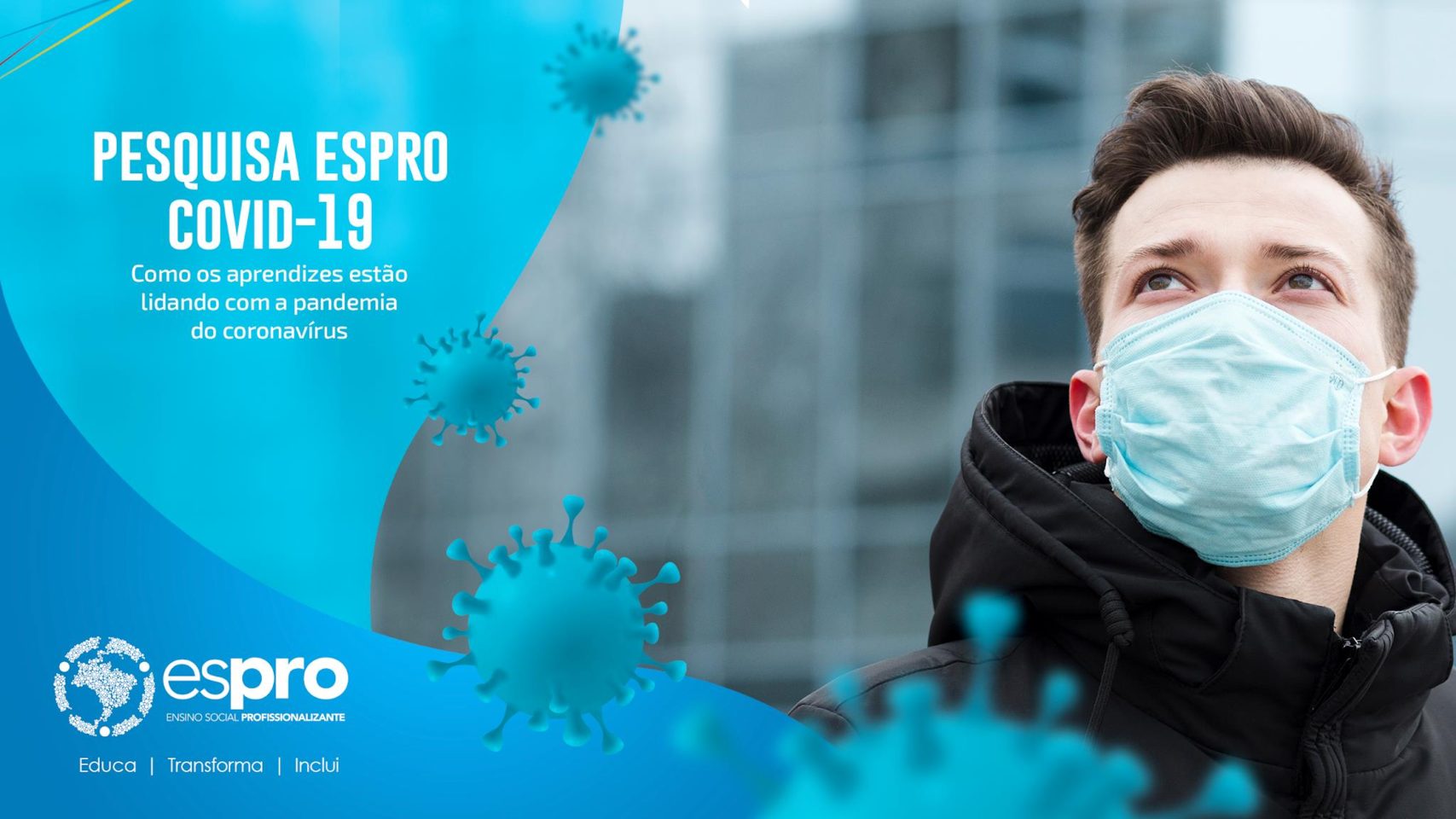 Pesquisa Espro mapeia comportamento de adolescentes e jovens frente à pandemia da Covid-19