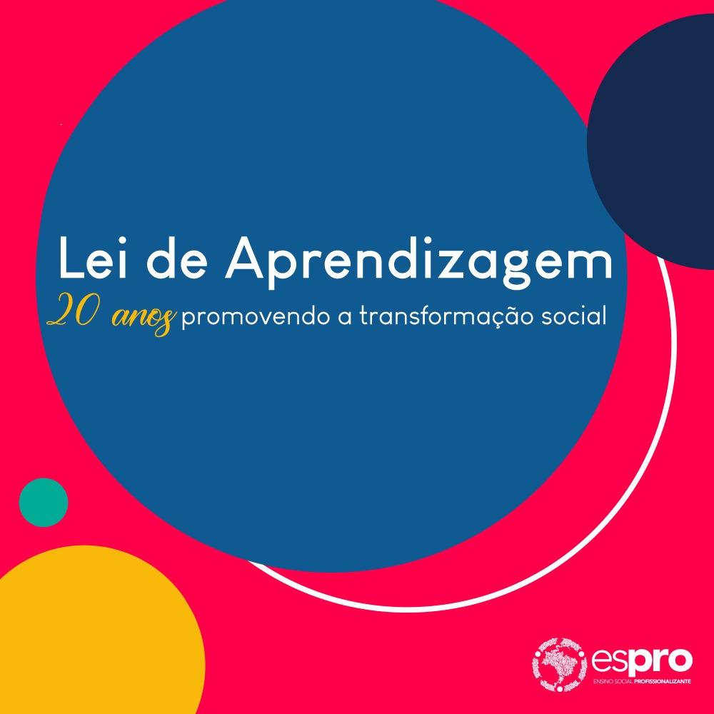 Lei de Aprendizagem completa 20 anos e o Espro comemora seu impacto social