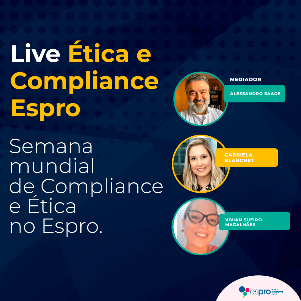 Espro realiza live sobre ética e compliance
